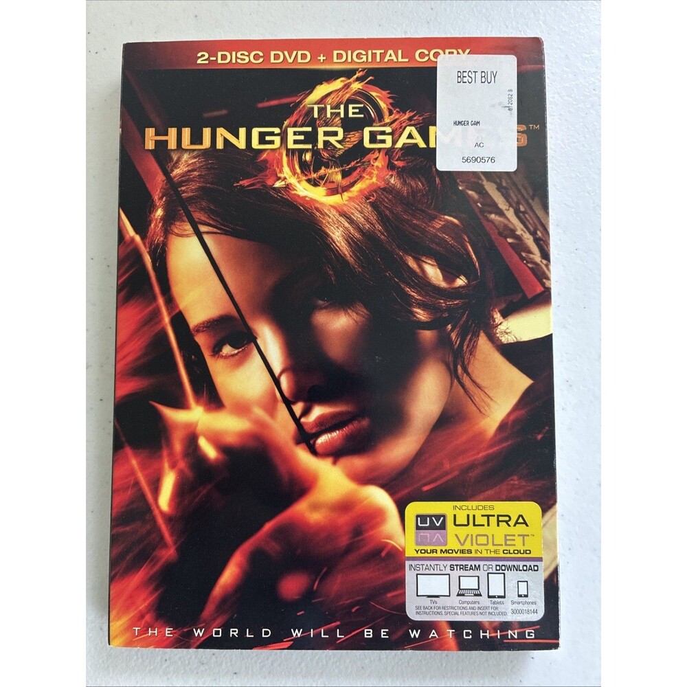 The Hunger Games (DVD/Digital, 2012, 2-Disc Set) NEW Sealed